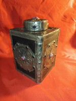 Szecesszós teásdoboz  ( tea caddy)