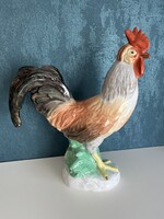 HATALMAS, MUTATÓS HERENDI PORCELÁN KAKAS