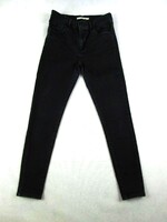 EREDETI LEVIS 720 HIGH RISE SUPER SKINNY (W27 / L28) NŐI FEKETE SZTRECCSES FARMER