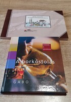 Gasztronómiai Prémium Csomag: A borkóstolás alapműve + MOL Ízutazás album – Patika állapot!