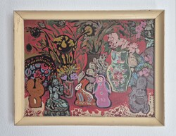 Cora Erzsébet festmény