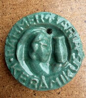 Hollóházi Mária: ceramic pendant!