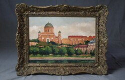 Esztergomi Bazilika Olaj festmény