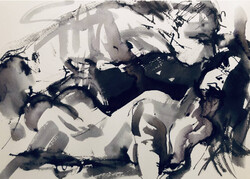 Erato sorozat art by Konrad Biro. Eredeti tus festmény.