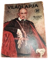 Antik 1939.03. 08. 41. évfolyam" TOLNAY VILÁGLAP " Gróf Teleki, Horthy Miklós magazin képek szerint