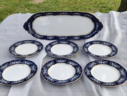 Zsolnay pompadour szendvics készlet