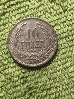 1908 10 Fillér
