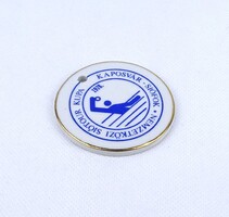 1Z847 NEMZETKÖZI SIÓTOUR KUPA KAPOSVÁR - SIÓFOK 1978 - Zsolnay porcelán plakett