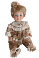 Vintage porcelán baba – Promenade Collection “Alice számozott