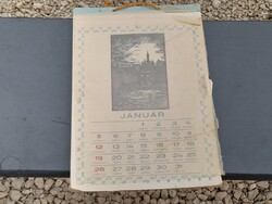 Nagyon ritka Halvax Gyula naptár alkotásokkal összesen 200 db példányban kiadott