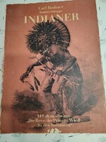 Karl Bodmer észak-amerikai indiánokat ábrázoló fakszimile nyomatgyűjtemény