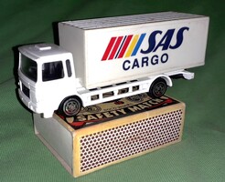 Régi CORGI M.A.N. Truck kamion SAS CARGO teherautó 1:64 fém kisautó a képek szerint