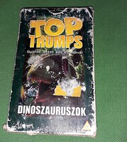 Minőségi - PIATNIK - TOP TRUMPS - DINÓSZAURUSZOK játék kártya HIBÁTLAN HIÁNYTALANa képek szerint