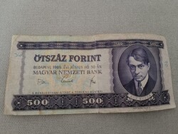 1969-es Ady Ötszáz Forint bankjegy