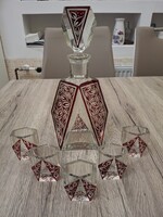 Exceptional Art Deco Karl Palda liqueur set – Flawless, 1930s