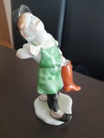Herendi porcelán Suszter inas.