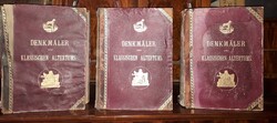 Antik Lexikon-1899 / Műemlékek / görög-római élet / vallás,művészet,tudomány.