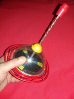 1970's Retro TRAFIKÁRU BAZÁRÁRU műanyag " búgó csiga " de forog a képek szerinti állapot