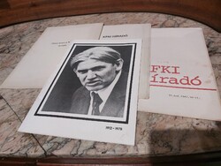 KFKI (Hungarian Academy of Sciences Central Physics Research Institute) Newsletters 4 pcs