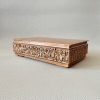 Art Metal Bronze Musical Box – Lador (Switzerland) Mechanism (16x10x4 cm - 870 grams)
