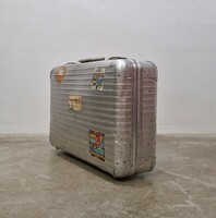 Vintage Rimowa alumínium bőrönd, koffer
