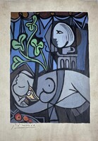 Pablo Picasso - Szerelmespár