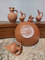 Vintage olasz kerámiák 7 darab együtt