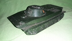 RETRO NDK DDR GDR gyártmányú OROSZ PT–76 úszó harckocsi "ÚSZÓ ERŐD" TANK játék a képek szerint