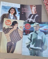 Retro fashion magazine collection 1980s – burda, this is fashion, nimble fingers 15 pcs