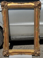 95 x 70 cm nagyon ritka és különleges intarziás bieder meier tükör vagy kép keret