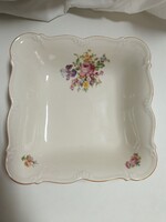 Edelstein Bavaria - Maria Theresia Baroque Style Deep Bowl with Floral Pattern - Flawless