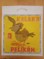 Retro Hungaroton Kaláka a Pelikán/Kicsi Vagyok Én versmondó gyerekek nylon táska, szatyor