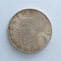 1973 Osztrák 10 Ezüst Schilling (49.)