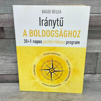 Bagdi Bella: Iránytű a boldogsághoz, 30+1 napos pozitív fókusz program, könyv