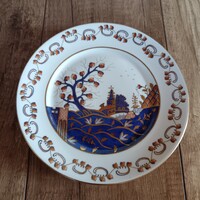 Régi Herendi porcelán Miramare mintás tányér