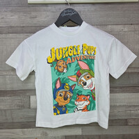 Paw Patrol white printed children's t-shirt in several sizes