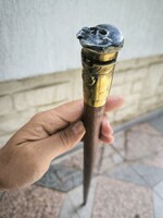 Sétapálca sétabot tőrös bot Militaria stílusú Német katonai jellegű