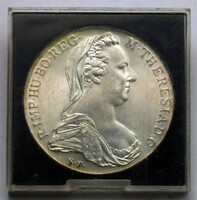 Mária Terézia Tallér 1780 SF díszcsomagolt 1967 Bécs 28,07g Ag833