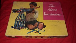 VINTAGE CCCP KONSTRUKTOR építőjáték az NDK piacra készült a képek szerint