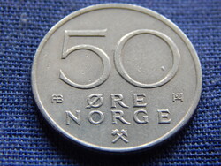 Norvégia 50 Öre 1976