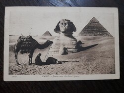 1927 Cairo-Ima a Szfinx előtt