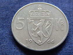 Norvégia 5 Korona 1966