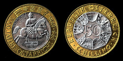 Ausztria 50 schilling 1996