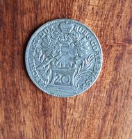 Mária Terézia, 20 Krajcár 1765, Ezüst