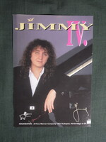 Képeslap,fotó,reklámkártya,dedikált,autogram,Zámbó Jimmy énekes
