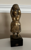MIHÁLY GÁBOR /1942-/, BRONZ SZOBOR