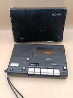 SONY TC-150B MONO fémházas walkman cassette corder MAKULÁTLAN (kishibás)
