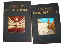 1972. Belitska Scholtz Hedvig : A színház világtörténete 1-2.LEXIKON könyv GONDOLAT