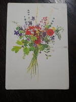 1979 Tavaszi virágcsokor Rajz-Gonda-Rozs