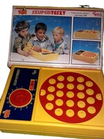 Retro EXTRÉM RITKA - MAGYAR - SZUPERTESZT - INTERAKTÍV LOGIKAI társasjáték a képek szerint